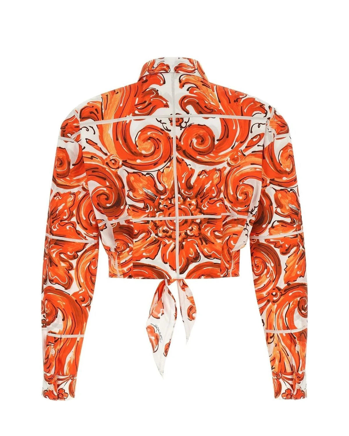 Dolce & Gabbana Blouse in orange, Cotton — view 2