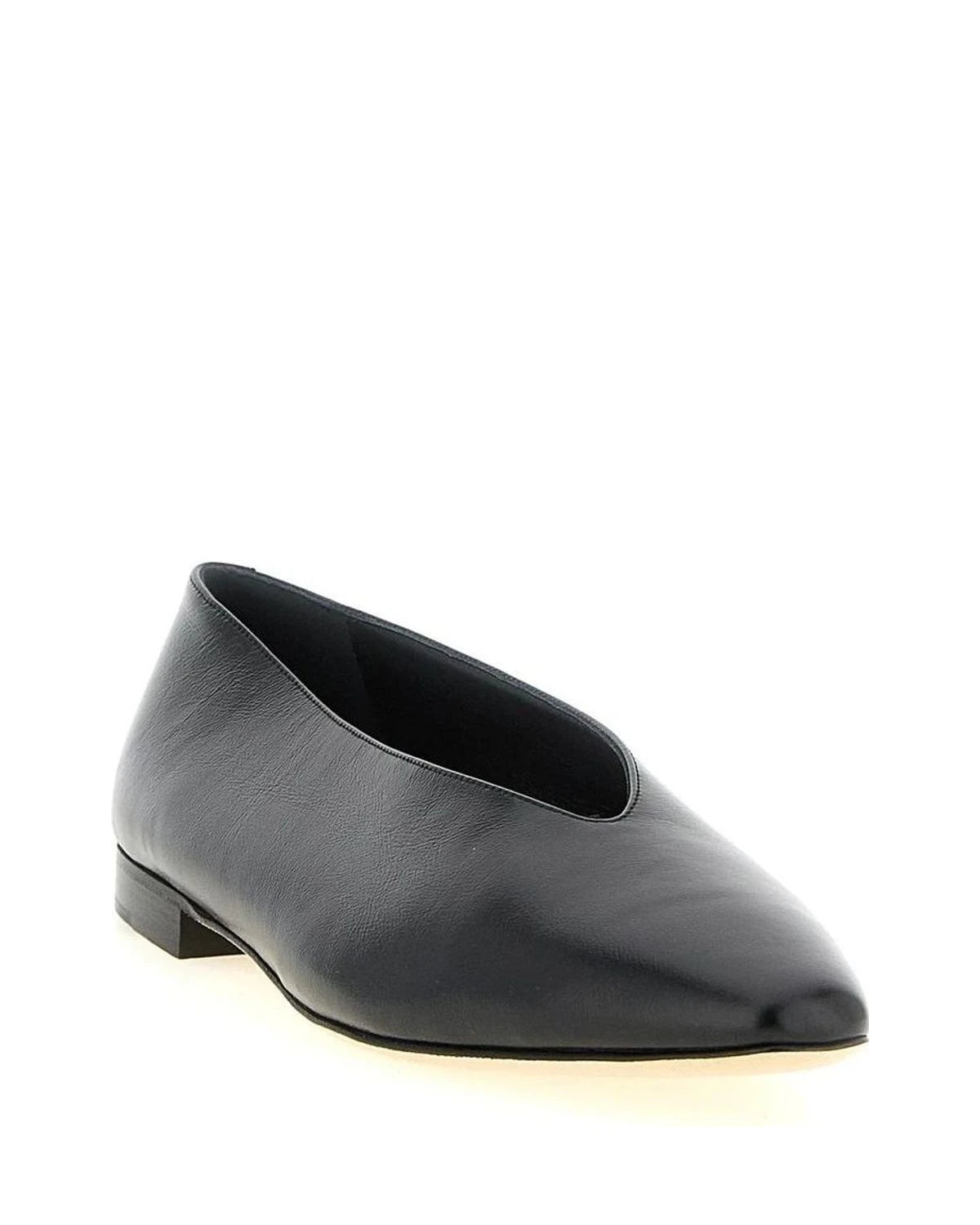 Jimmy Choo Black Ballet Flats