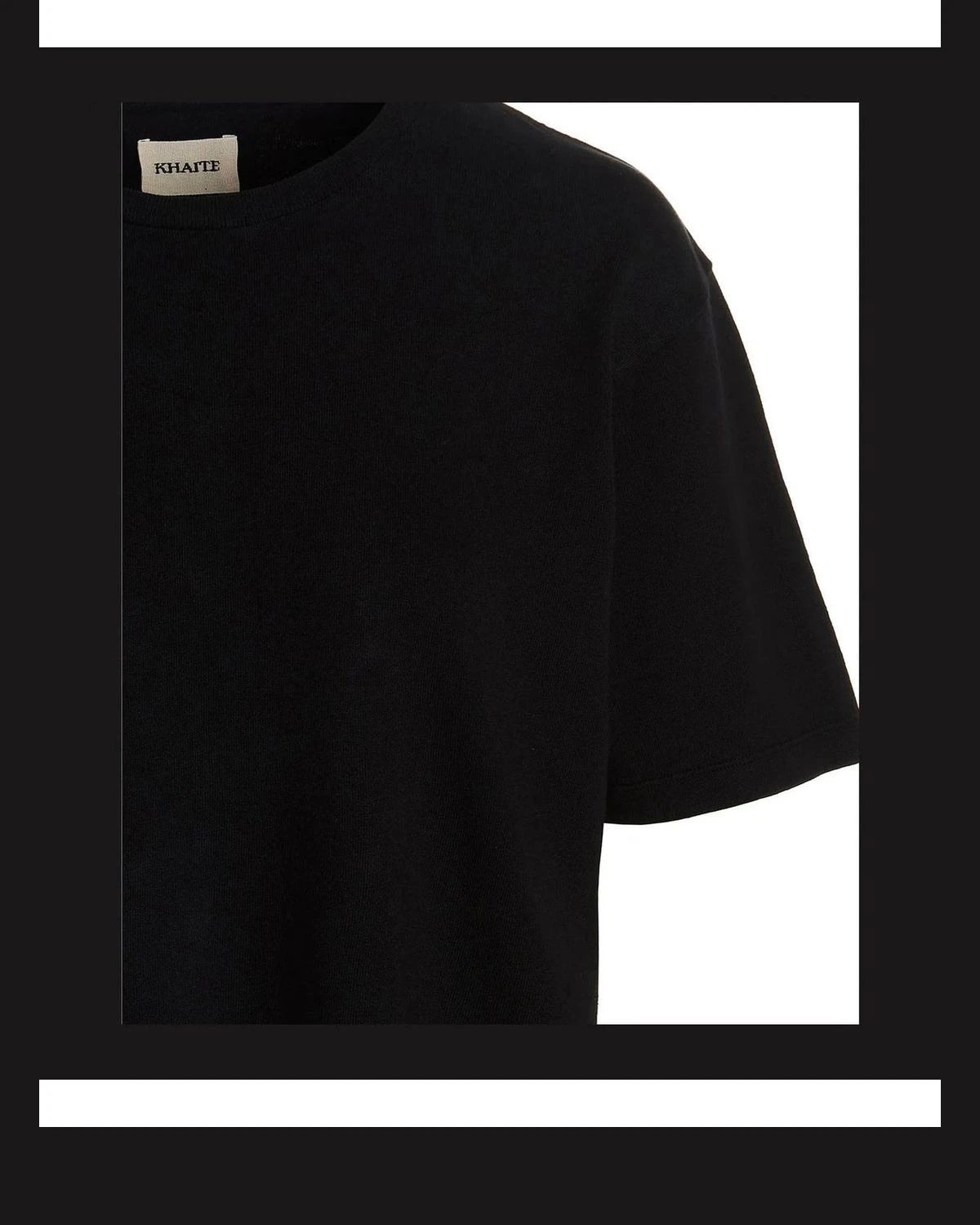 Khaite T-Shirt in black, Cotton — view 3