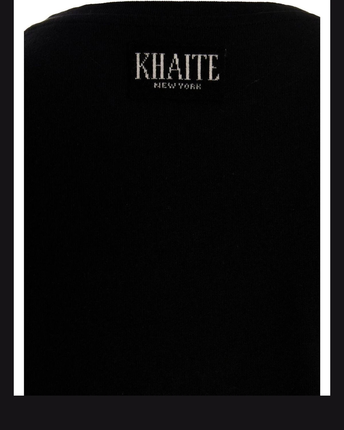 Khaite Black T-Shirt