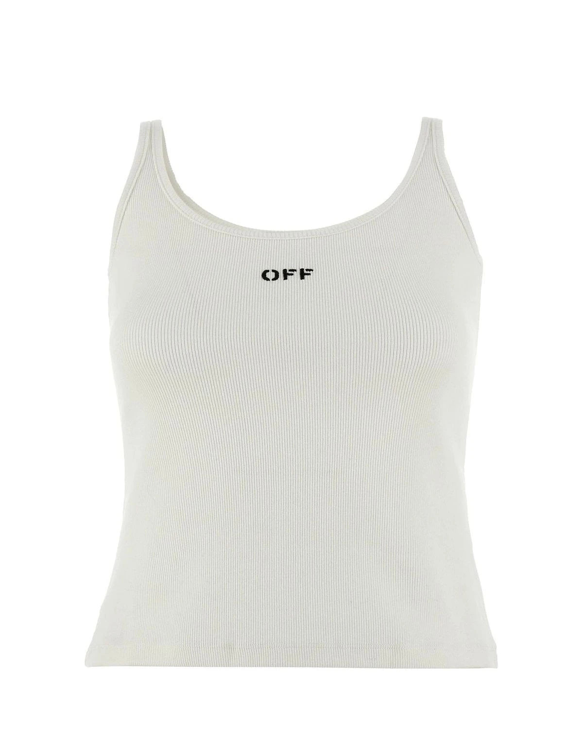 Off-White T-Shirt in white, Cotton