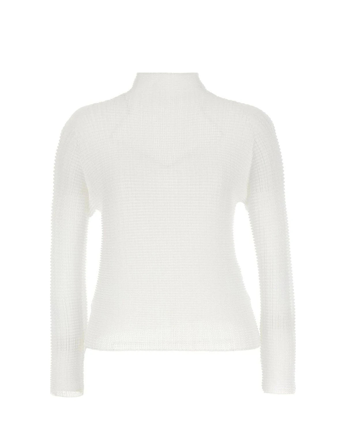 Issey Miyake Blouse in white, Polyester