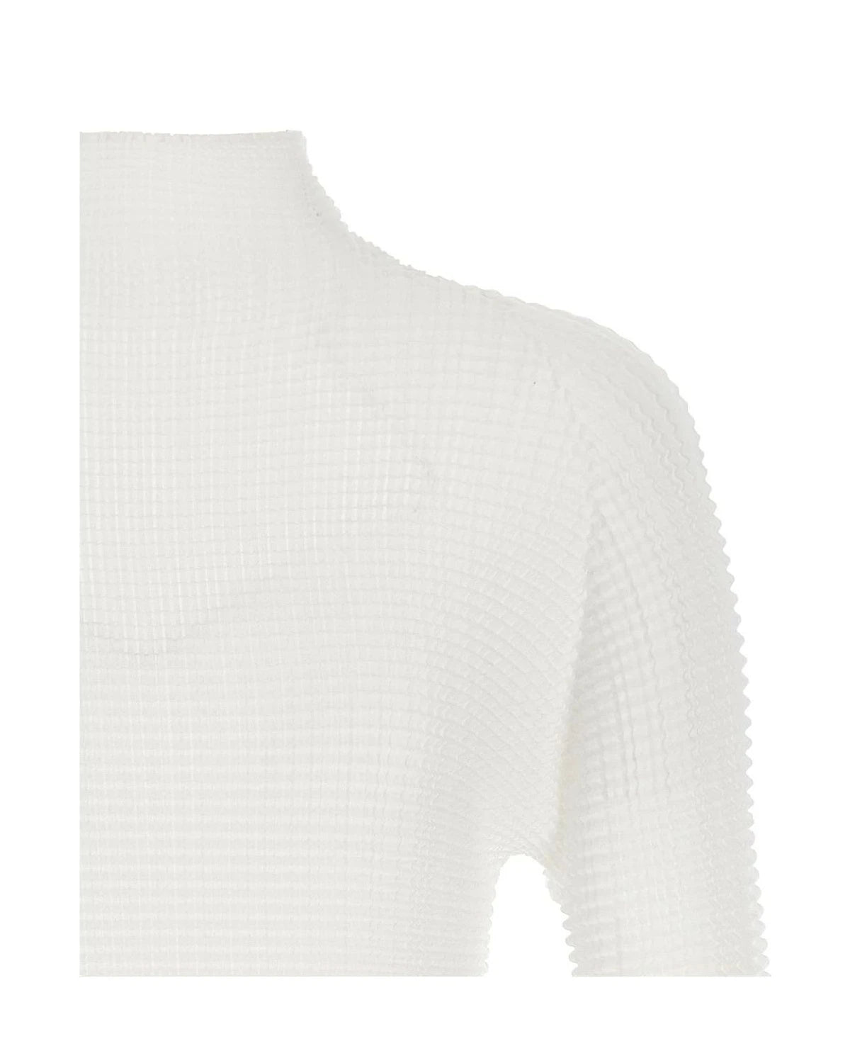 Issey Miyake Blouse in white, Polyester — view 3