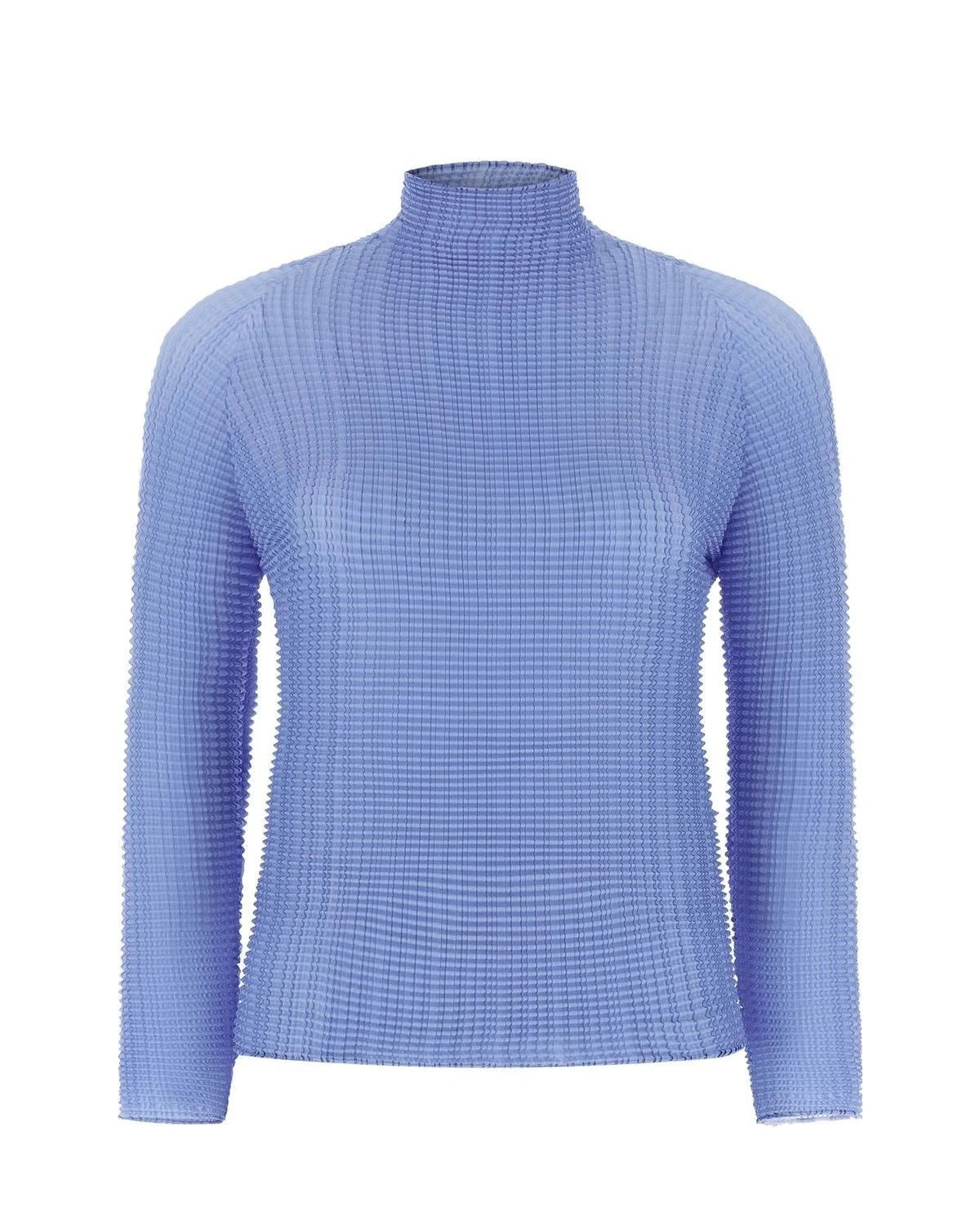 Issey Miyake Blouse in blue, Polyester