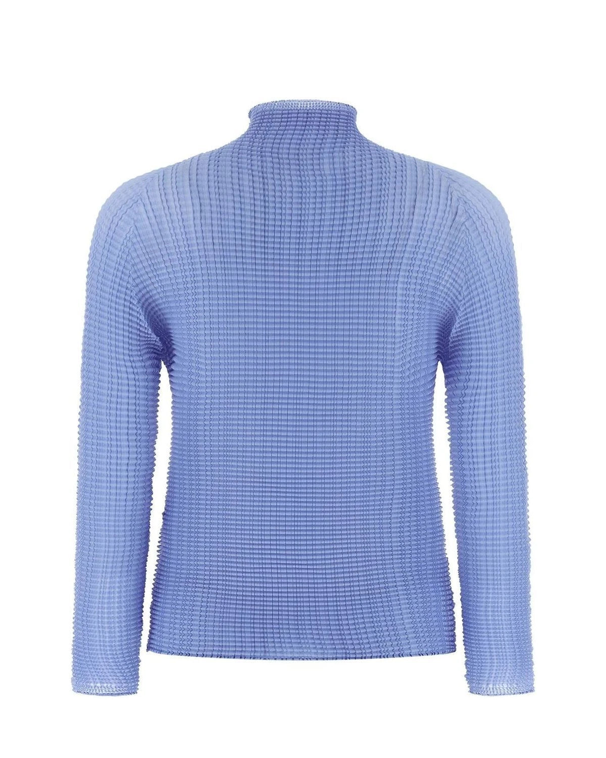 Issey Miyake Blouse in blue, Polyester — view 2