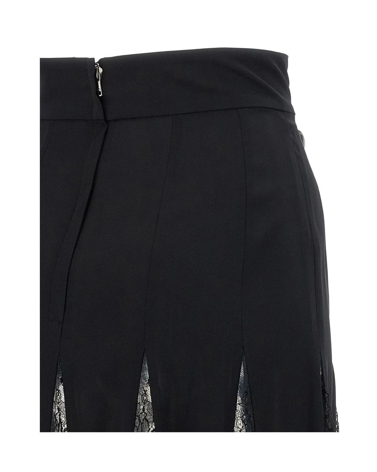 Dolce & Gabbana Skirt in black, Silk — view 4