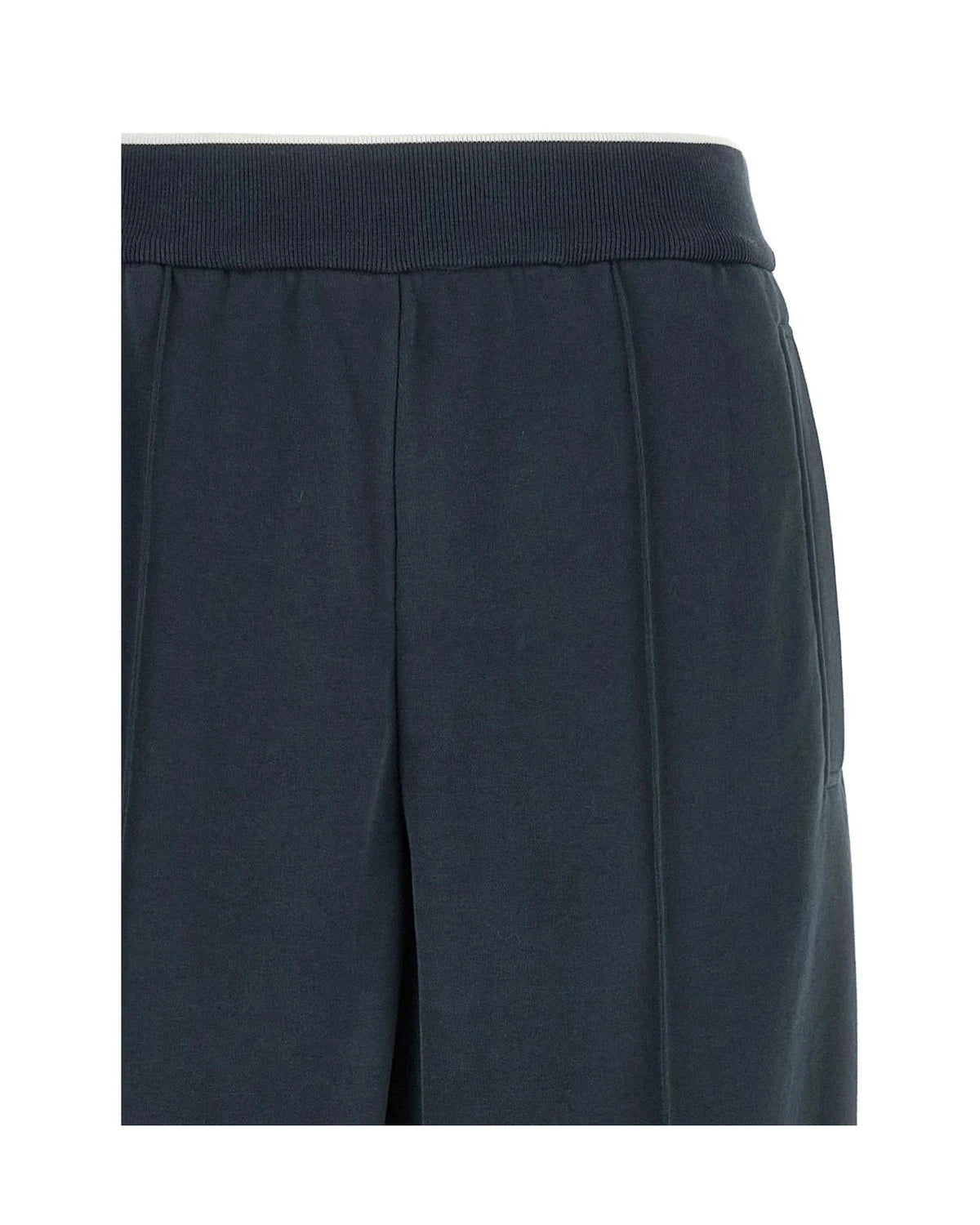 Brunello Cucinelli Jogger in blue, Cotton — view 3