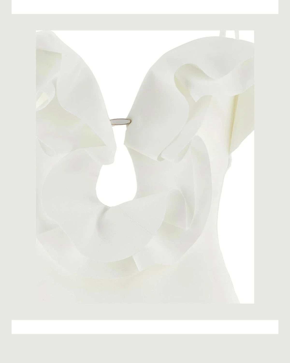 Zimmermann One-Piece Swimsuit in white, Polyamide — view 3