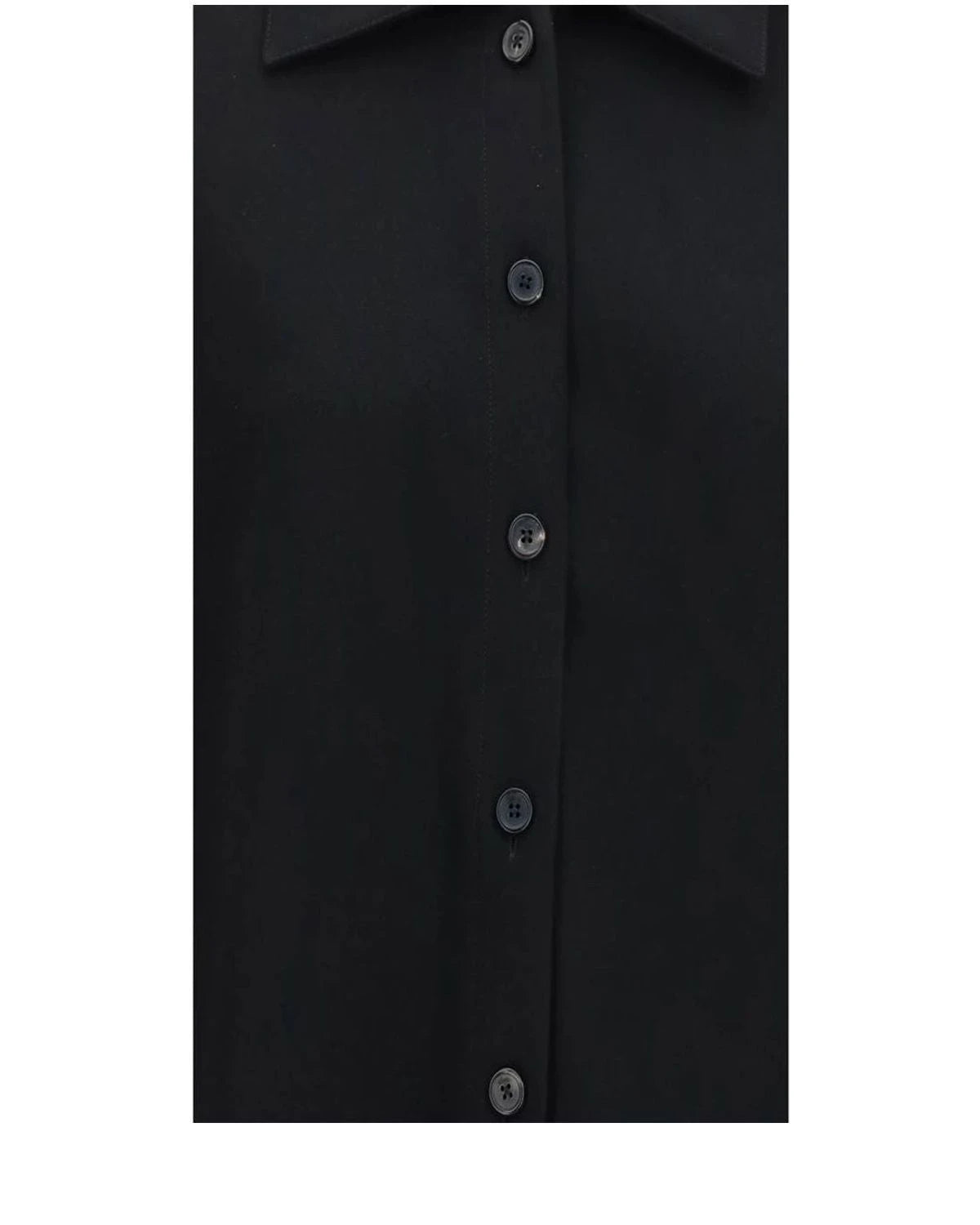 Khaite Dress Shirt in black, Acetate β view 3