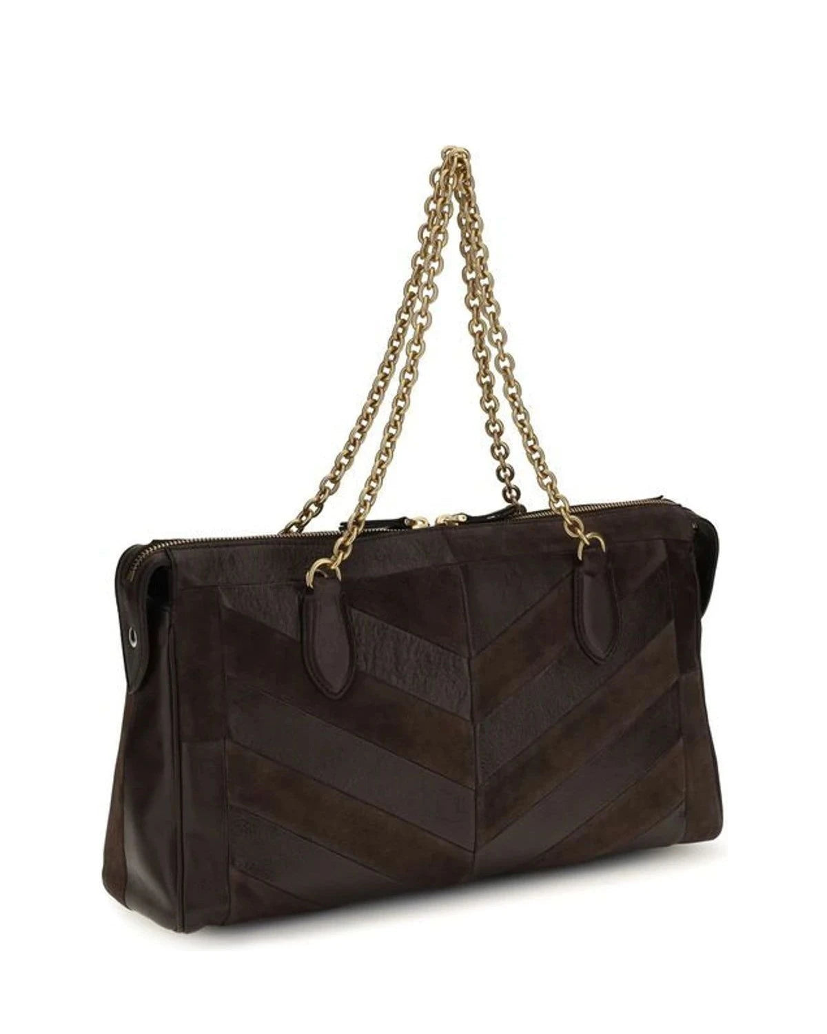 Valentino Garavani Shoulder Bag in brown, Calf Leather — view 3