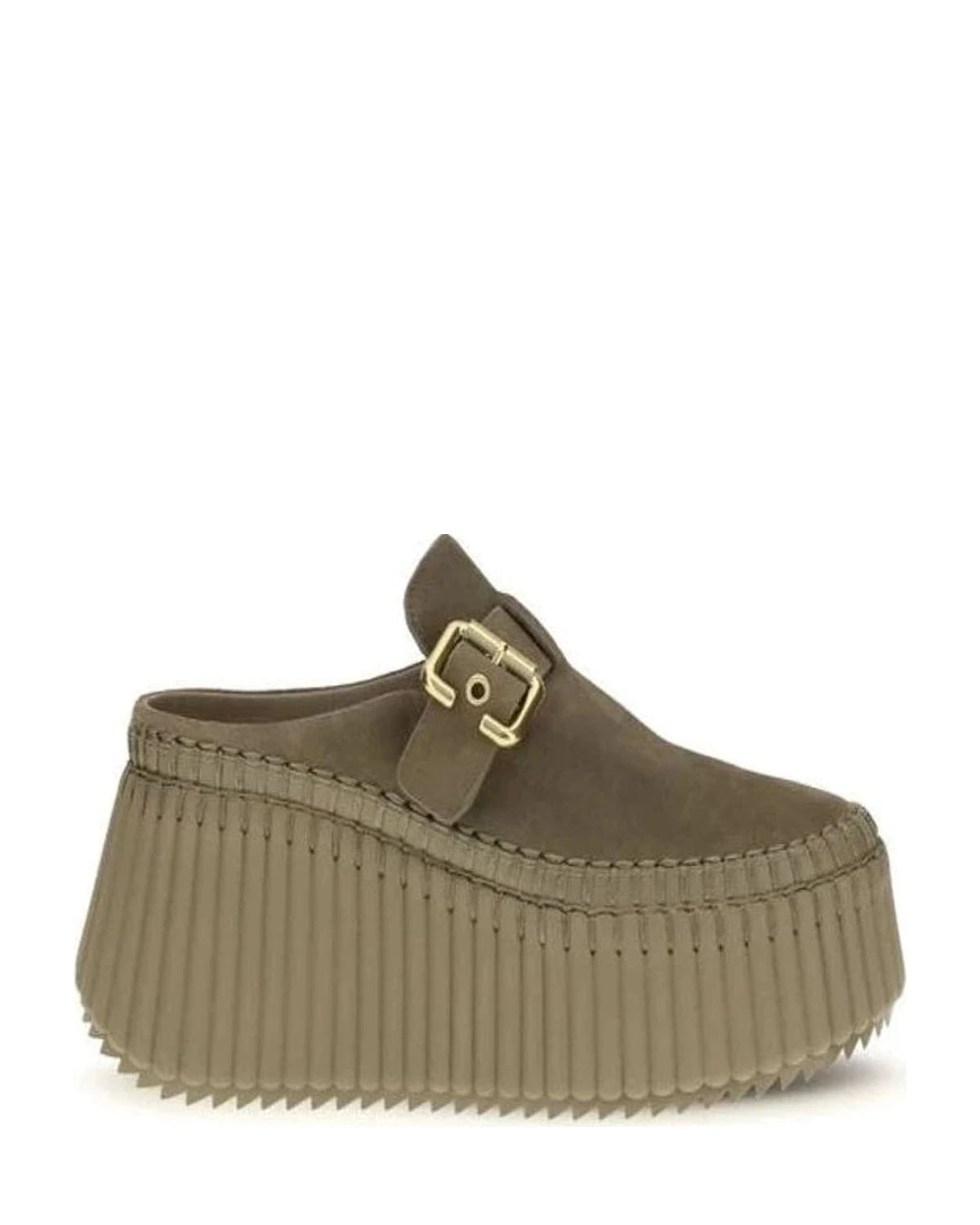 Chloé Brown Mules