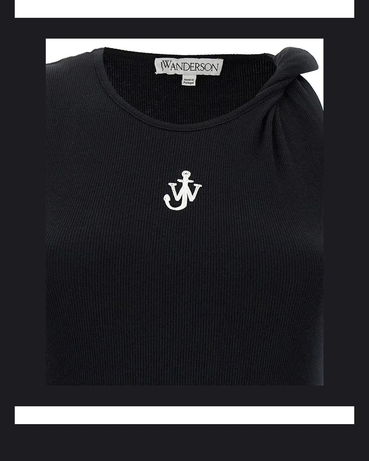 JW Anderson Dresse in black, Cotton — view 4