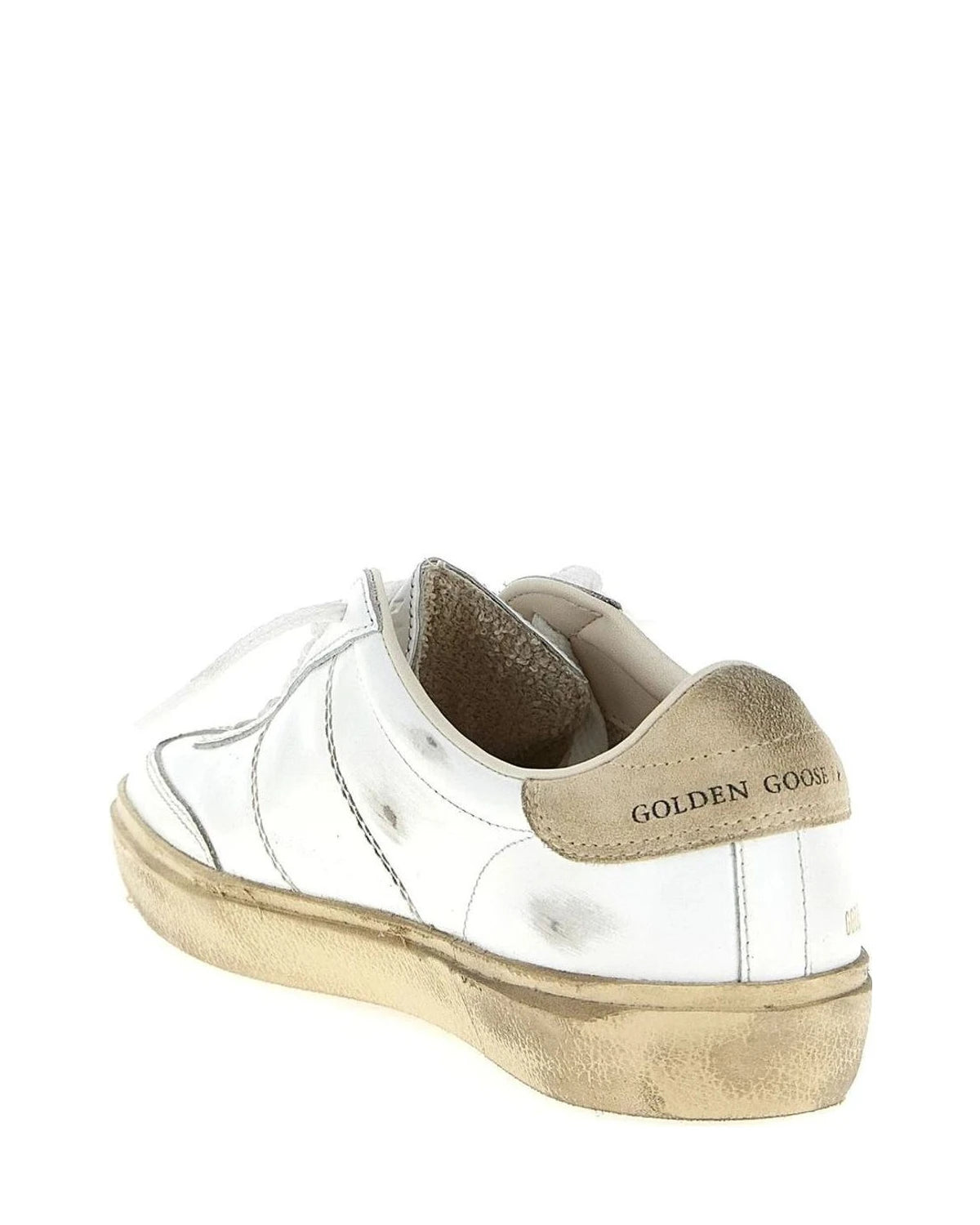 Golden Goose Cowhide White Sneakers