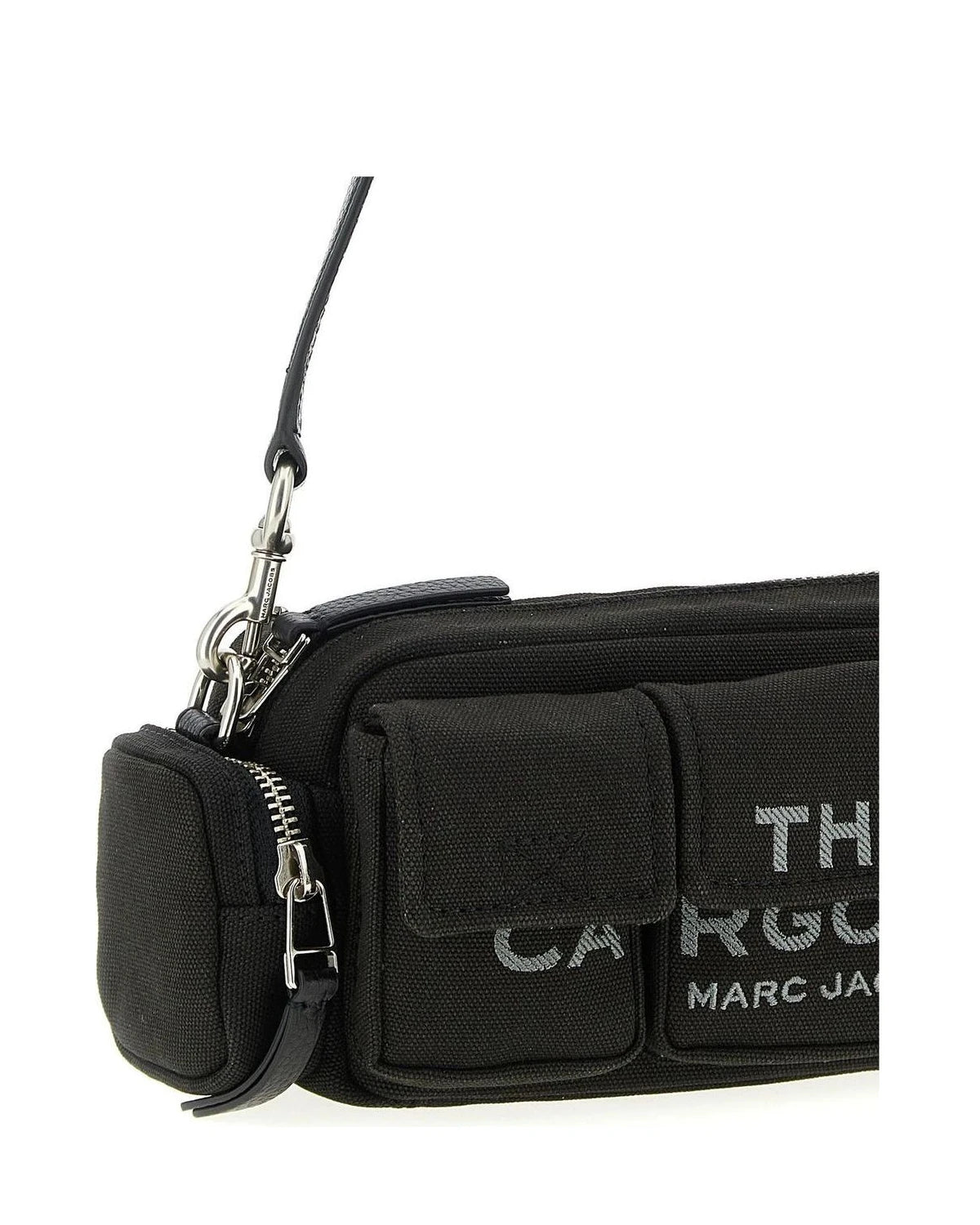 Marc Jacobs Shoulder Bag in black, Cotton — view 3