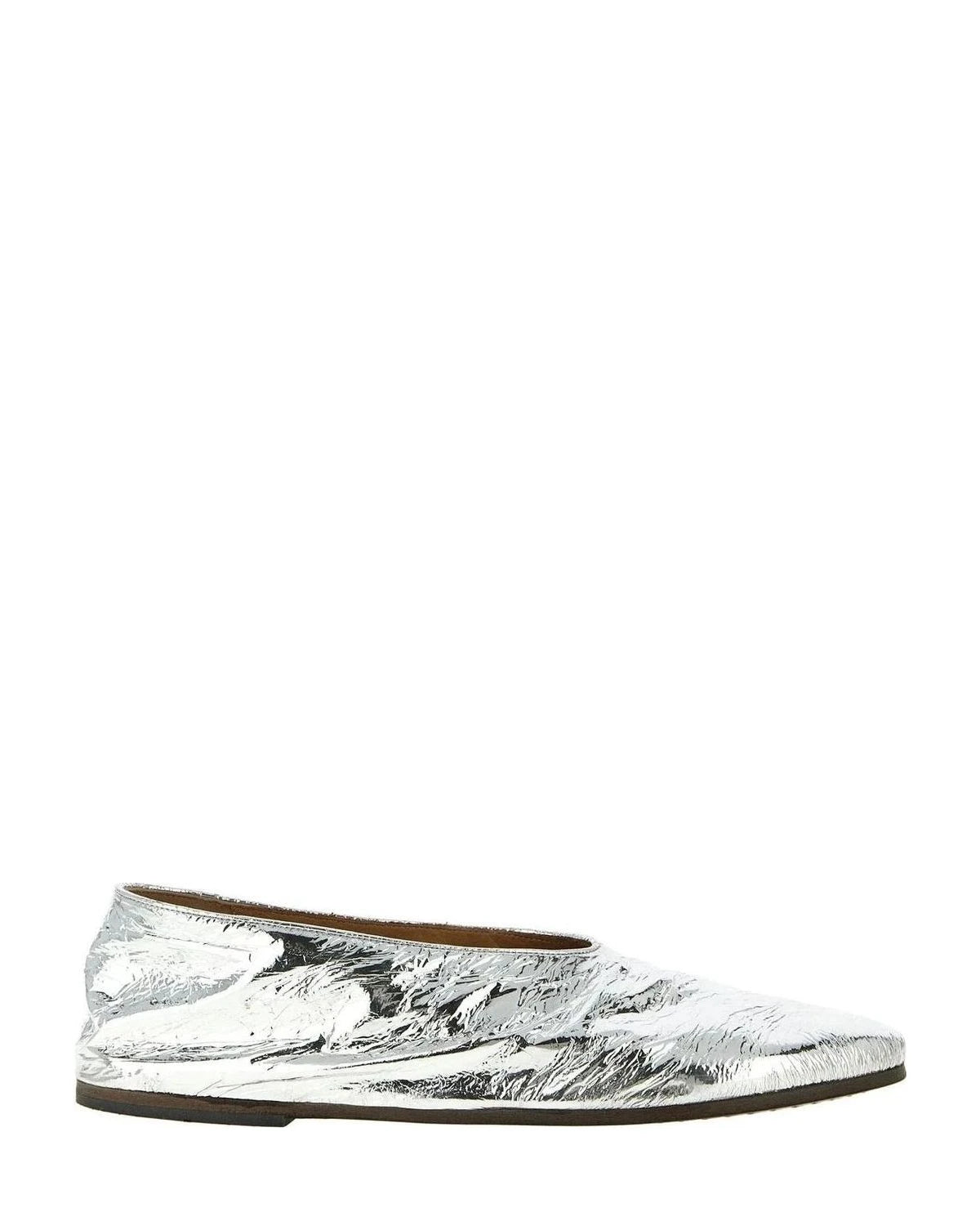 Marsell Silver Ballet Flats