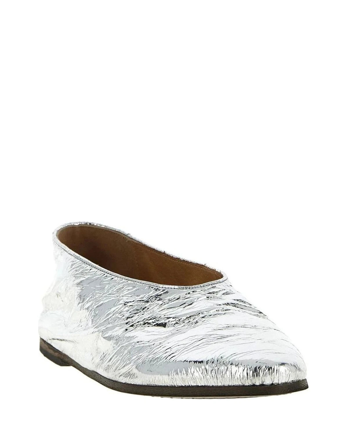 Marsell Silver Ballet Flats