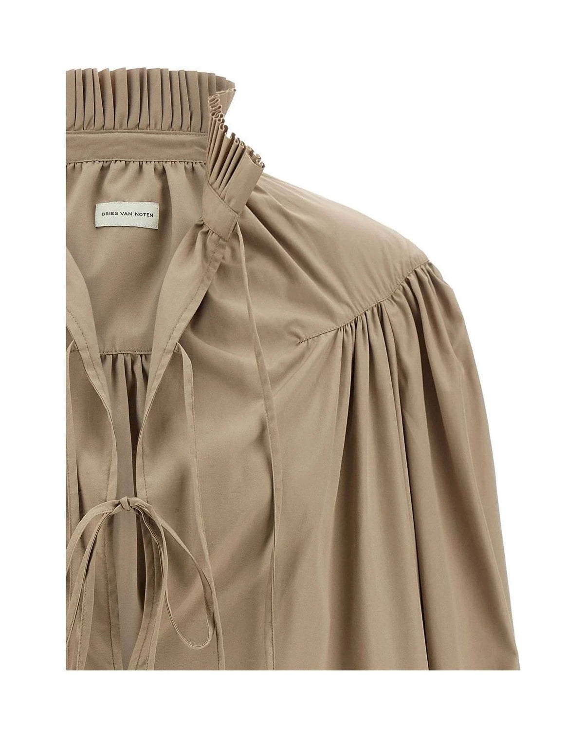 Dries Van Noten Blouse in beige, Cotton — view 3