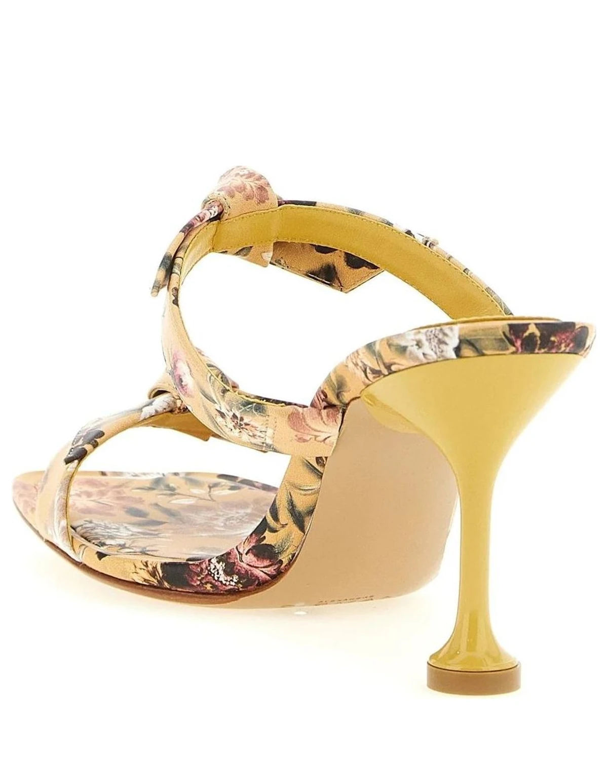 Alexandre Birman Cowhide Beige Stiletto Sandals