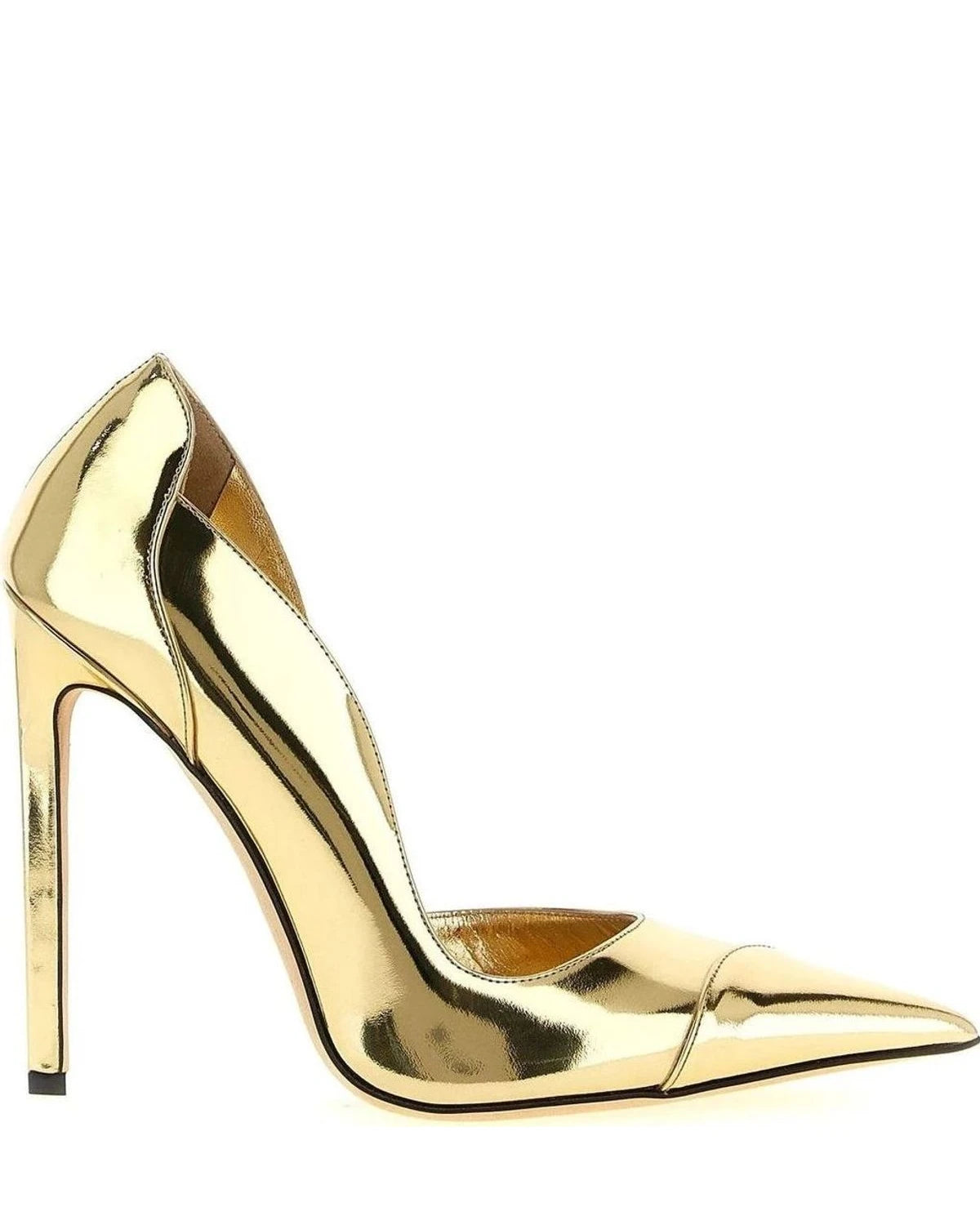 Jimmy Choo Gold Pumps