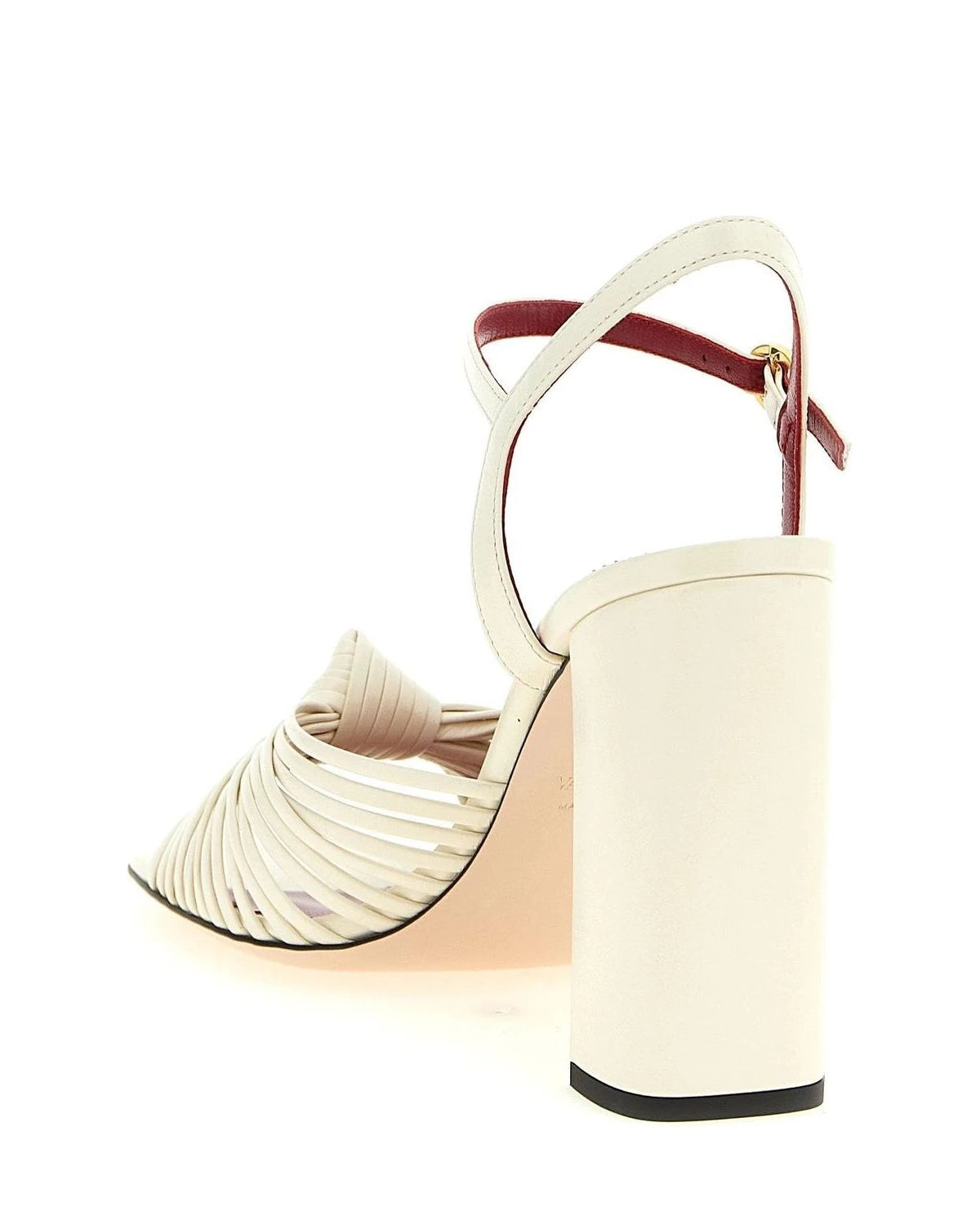 Valentino Garavani Sandals in white, Goat Leather — view 3