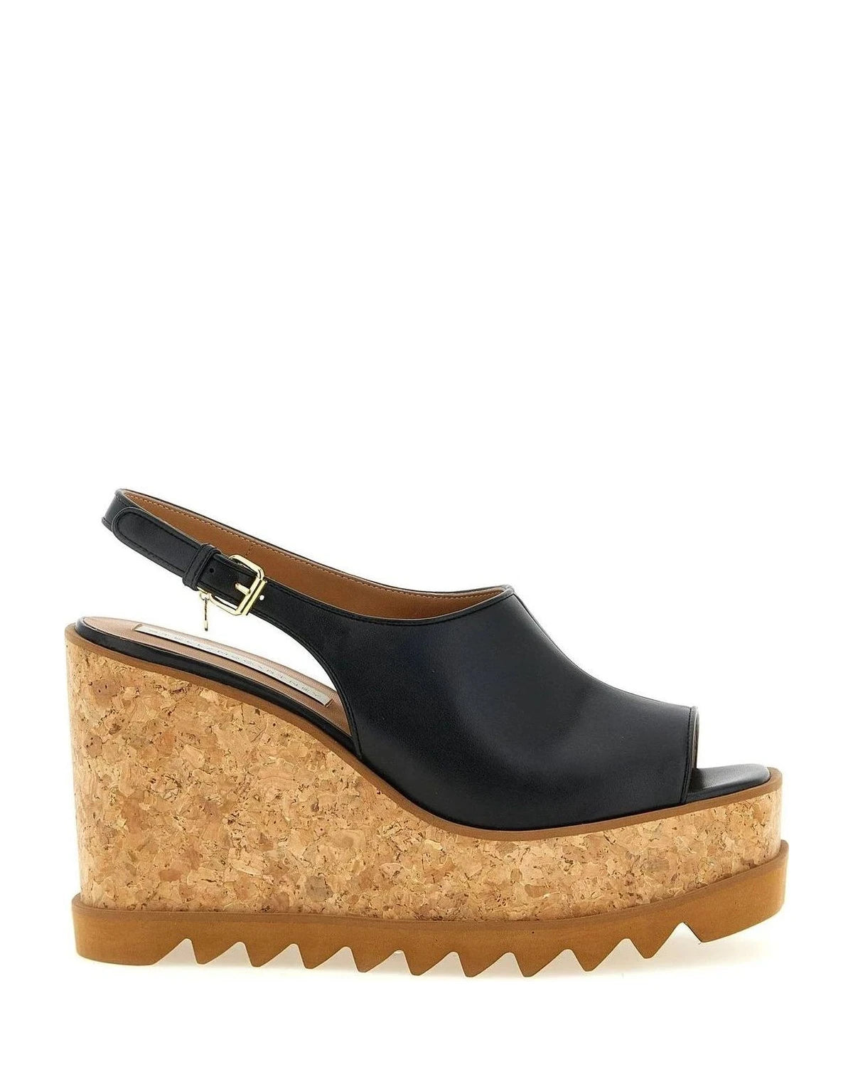Stella McCartney Wedges in black, Organic Polyurethane