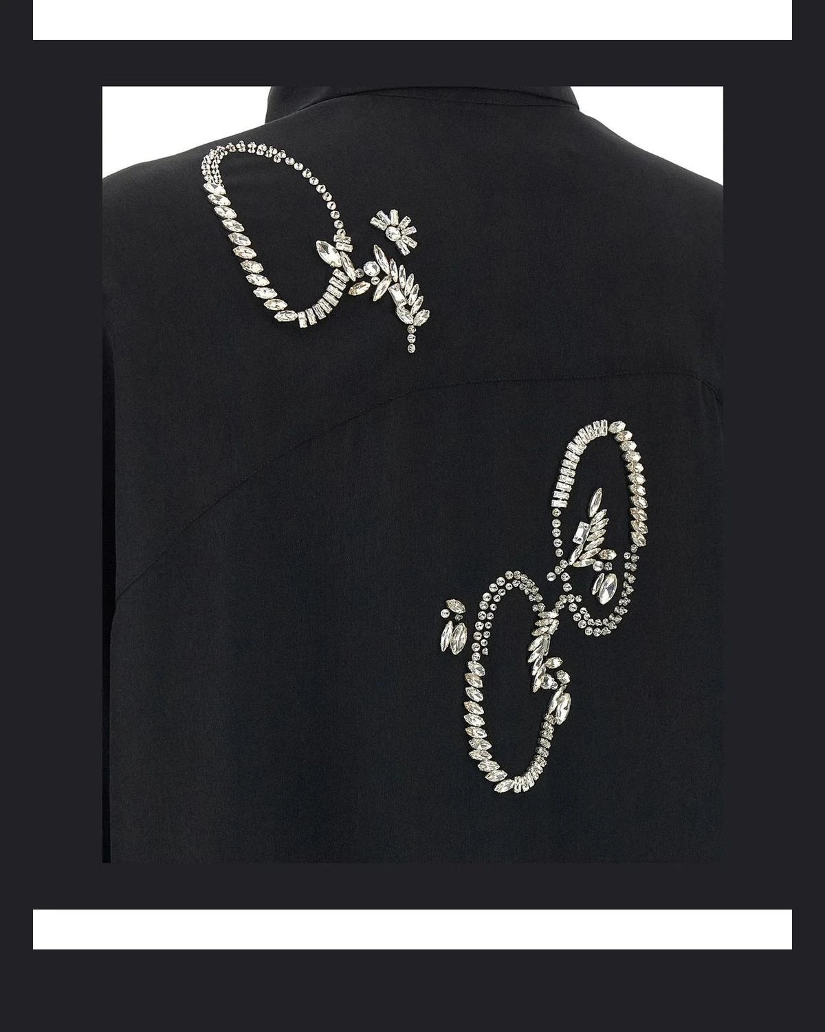 Dries Van Noten Dress Shirt in black, Polyester — view 5
