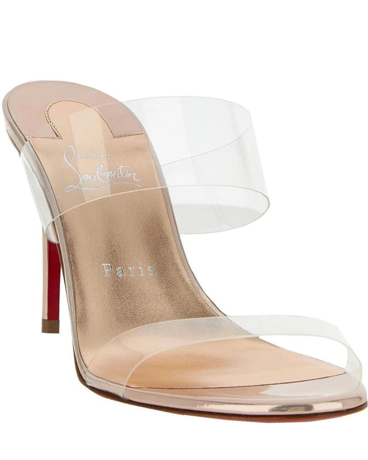 Christian Louboutin Sandals in pink, Calf Leather — view 2