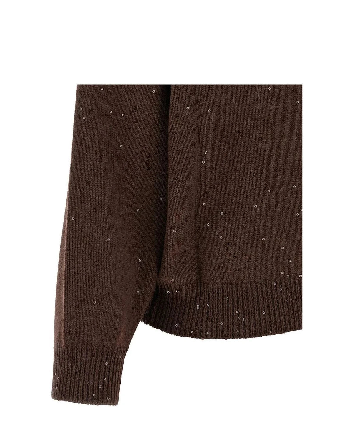 Brunello Cucinelli Sweater in brown, Cashmere — view 4