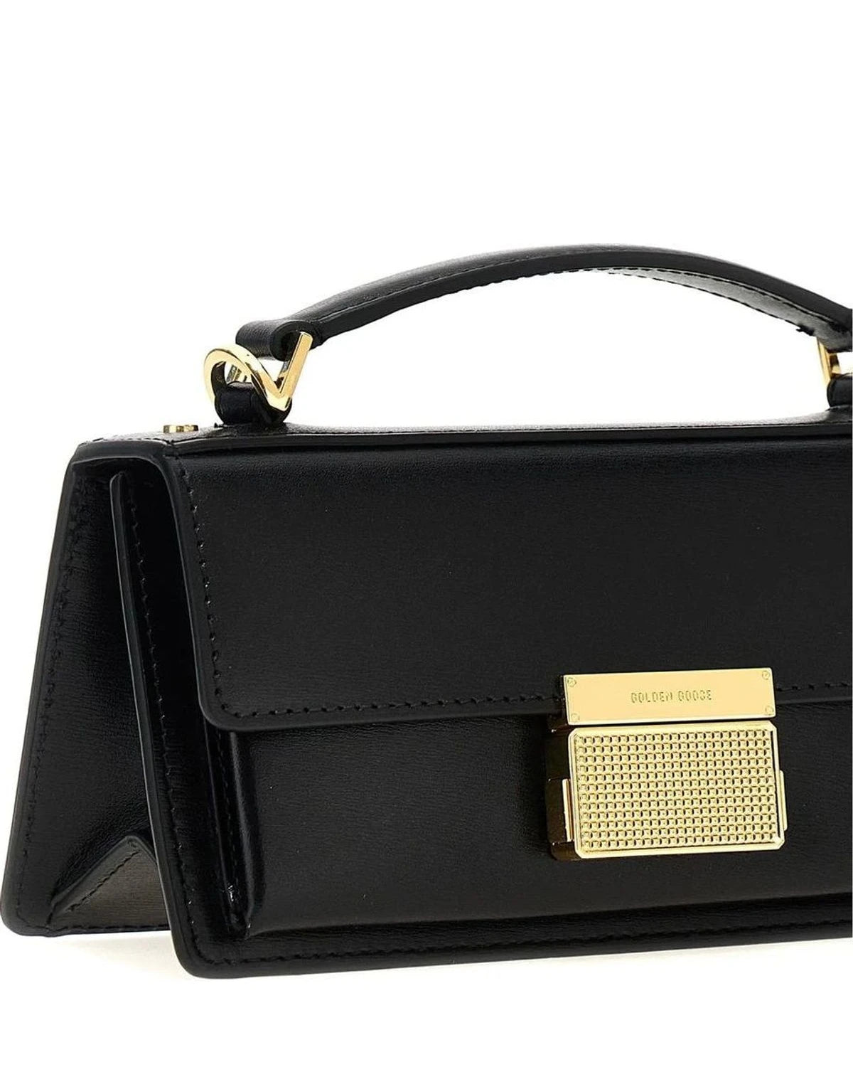 Golden Goose Baguette Handbag in black, Cow Leather — view 3