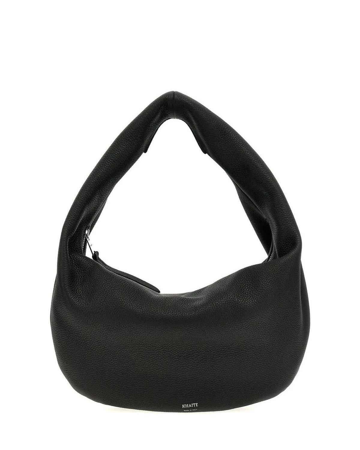 Khaite Hobo Bag in black, Calfskin Leather