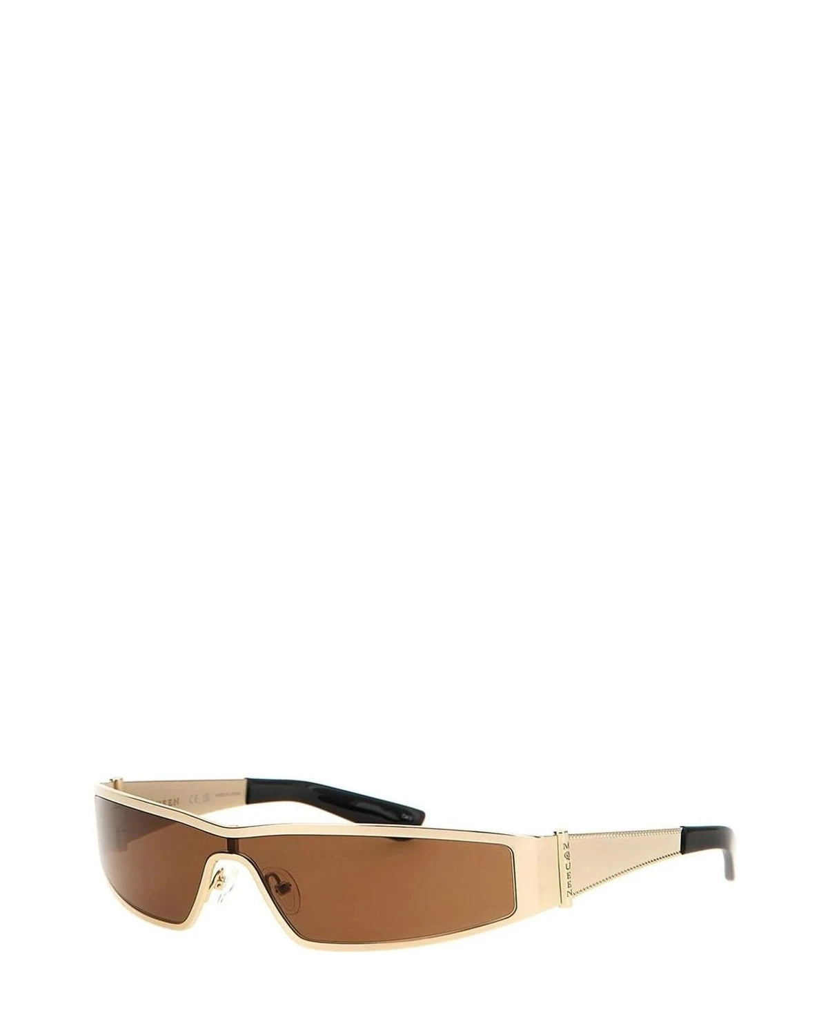 Alexander McQueen Sunglasse in multicolor, Acetate — view 3
