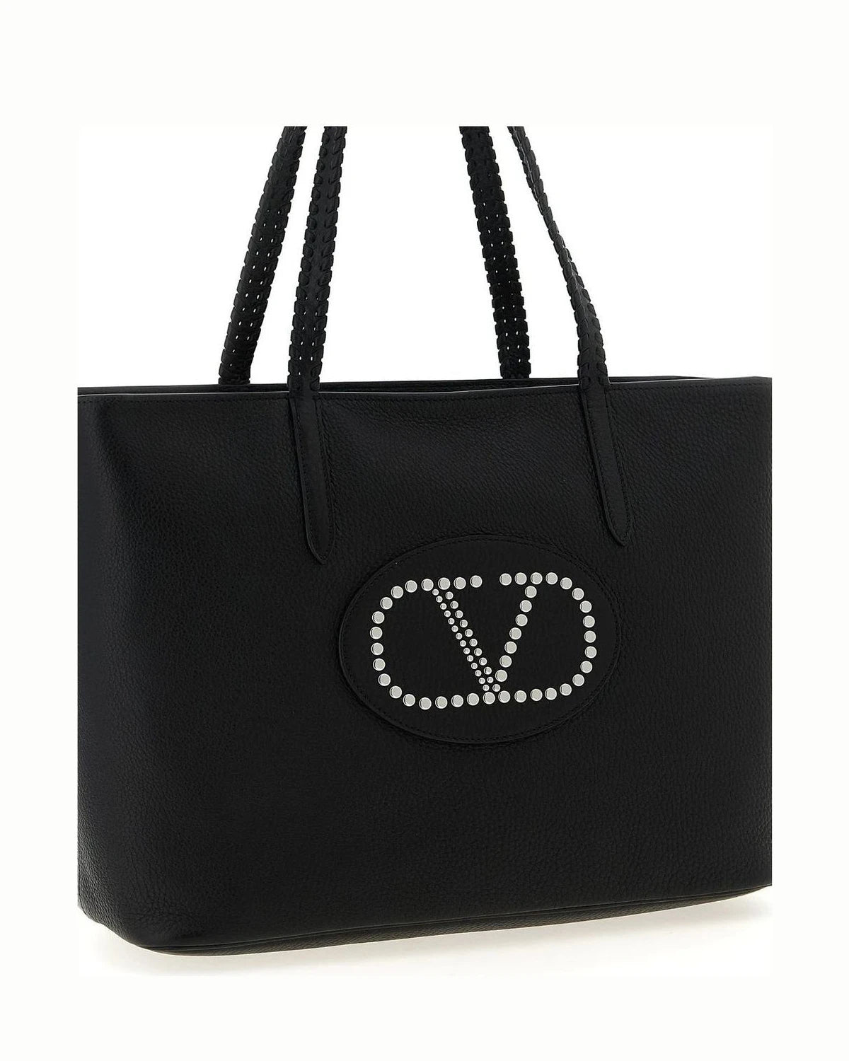 Valentino Garavani Tote Bag in black, Calfskin Leather — view 3