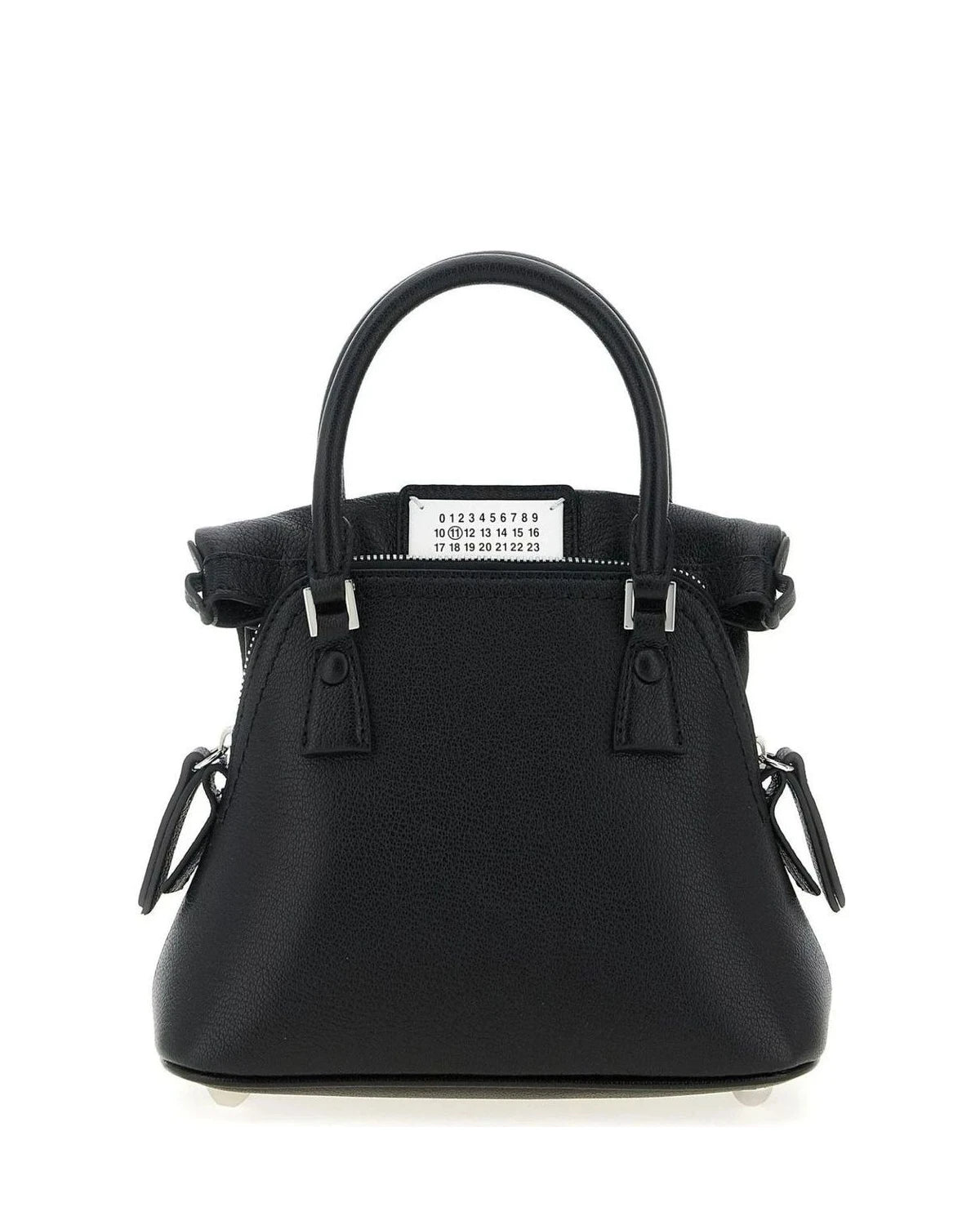 Maison Margiela Satchel Bag in black, Calfskin Leather