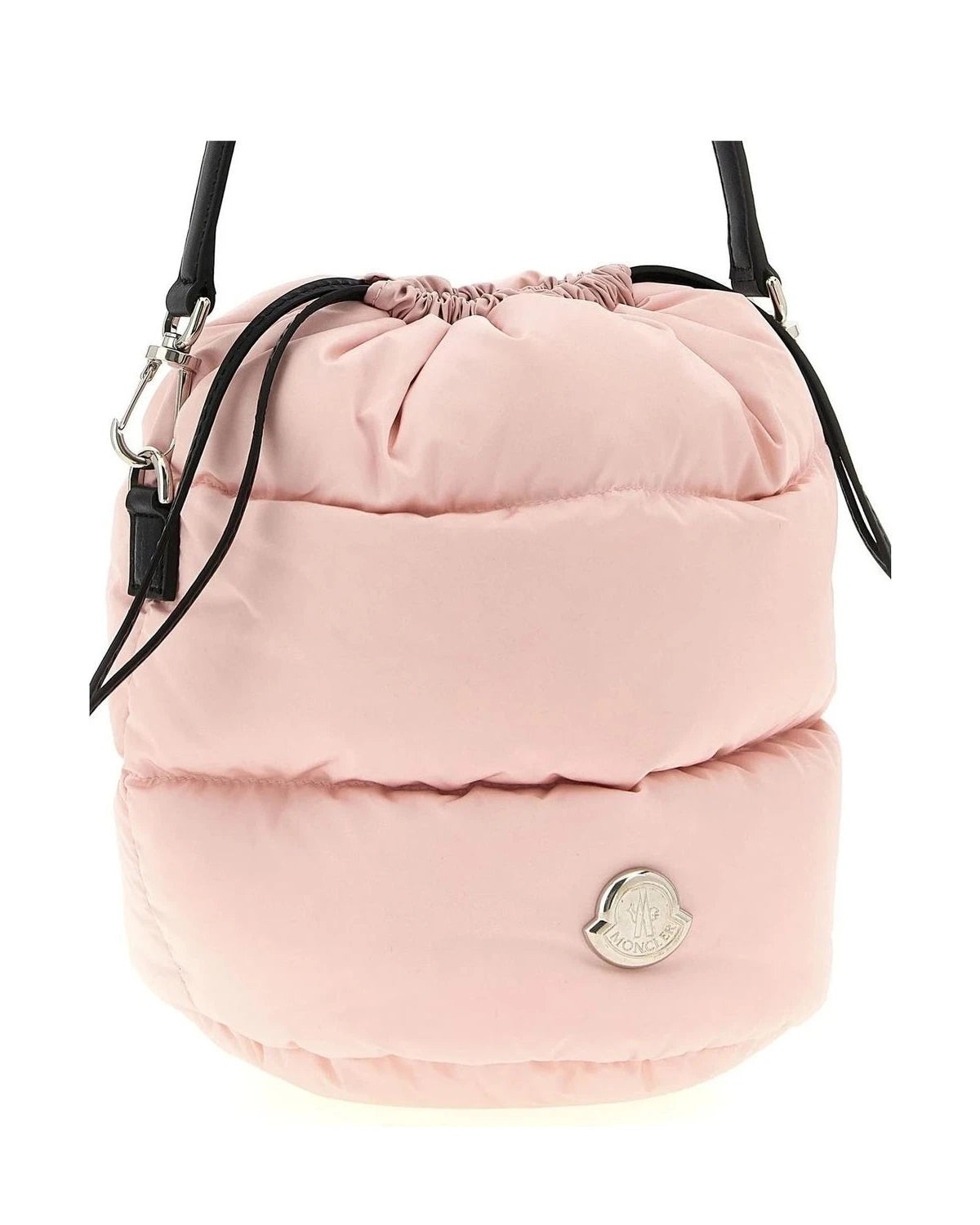 Moncler Bucket Bag in pink, Polyamide — view 3