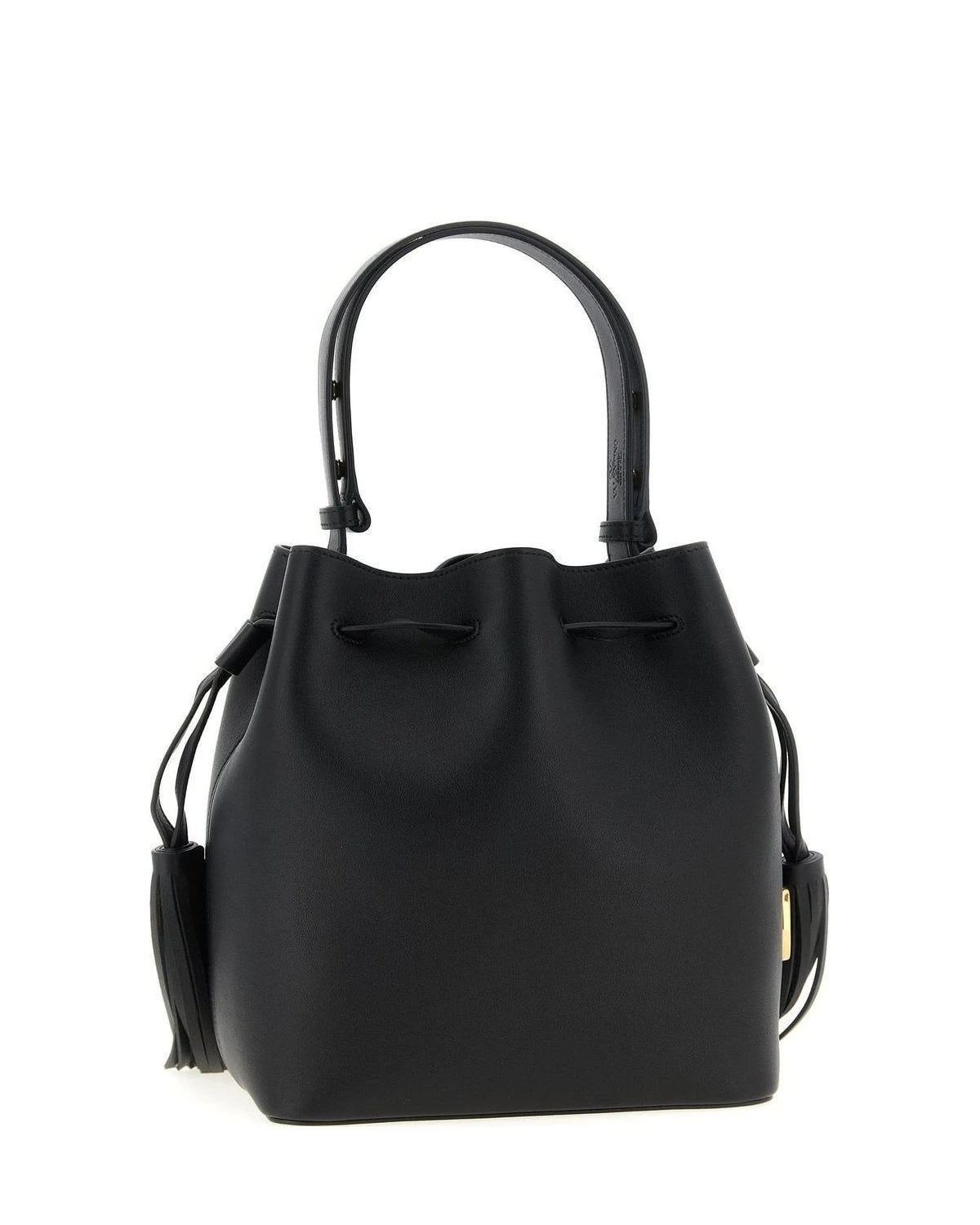 Valentino Garavani Bucket Bag in black, Calfskin Leather — view 2