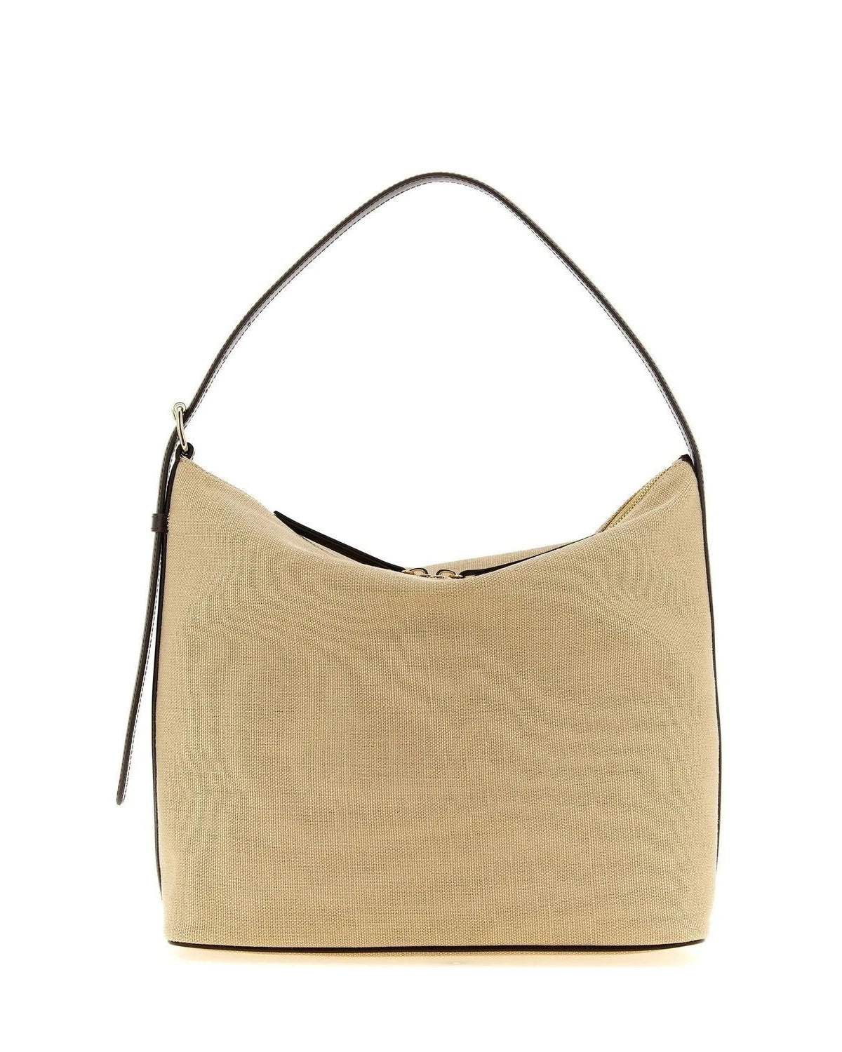 A.P.C. Shoulder Bag in beige, Cotton