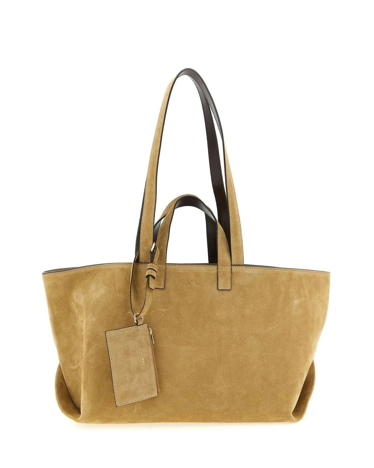 A.P.C. Tote Bag in brown, Cow Leather