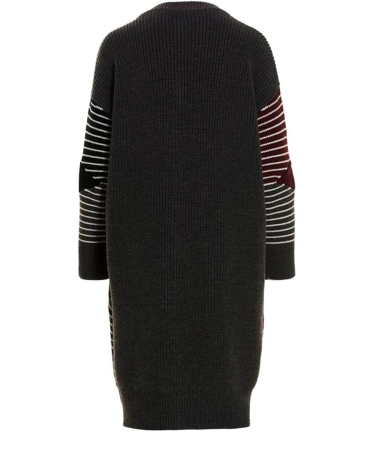 Stella McCartney Wrap Coat in multicolor, Virgin Wool — view 2