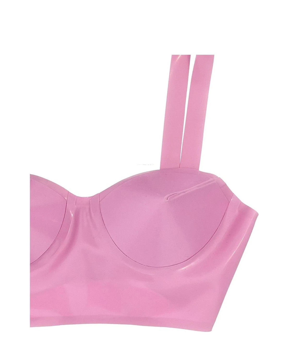 Maison Margiela Bra in multicolor, Latex — view 3