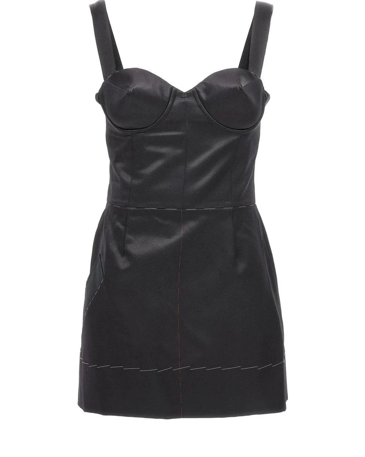 Maison Margiela Dresse in black, Acetate