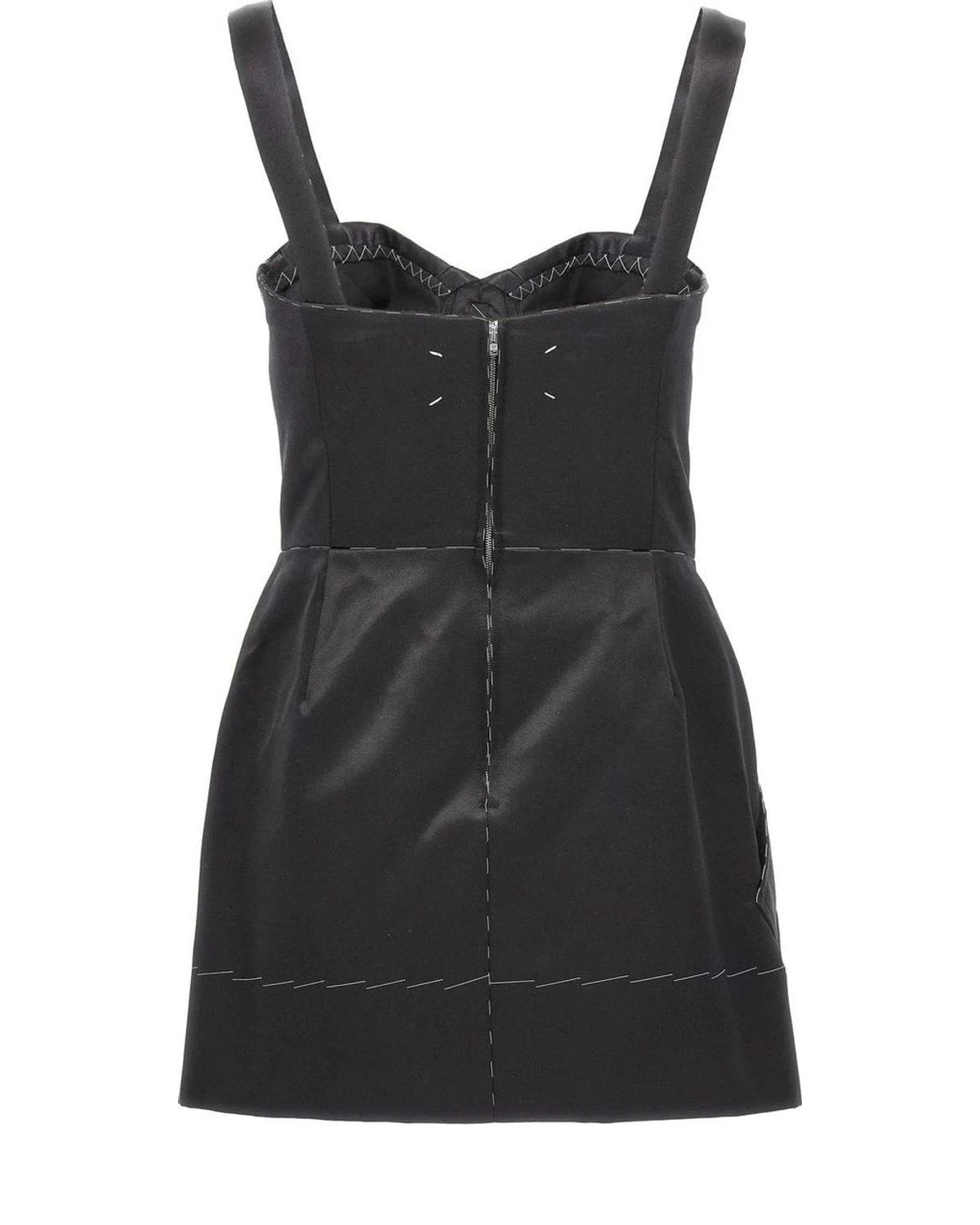Maison Margiela Dresse in black, Acetate — view 2