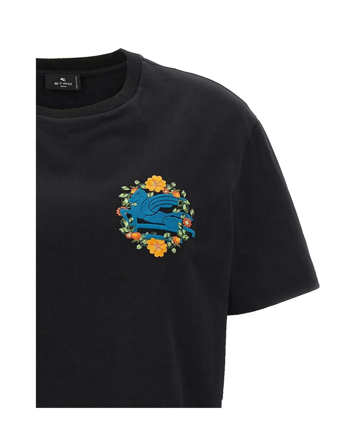 Etro T-Shirt in black, Cotton — view 3