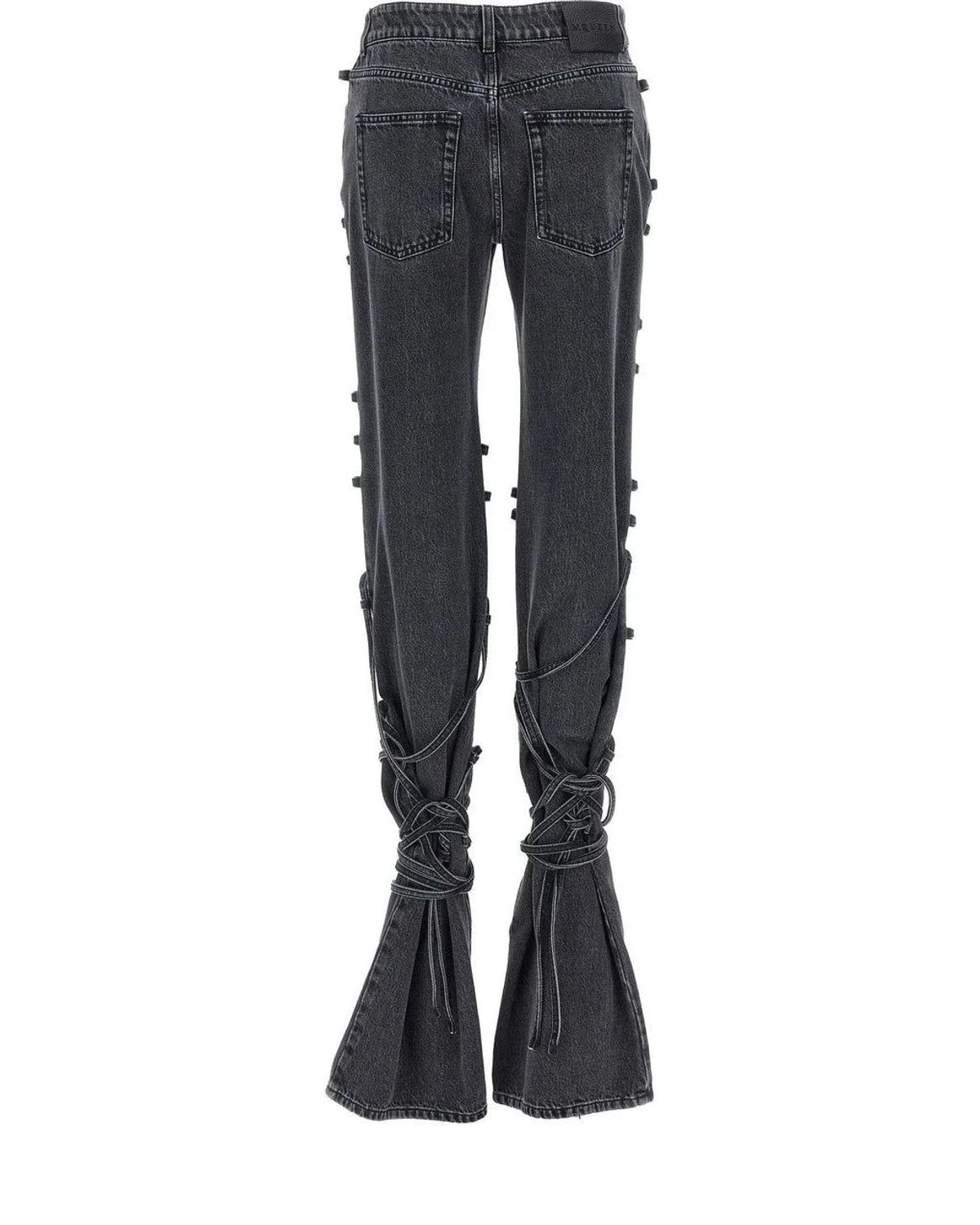 Alexander McQueen Jean in black — view 2