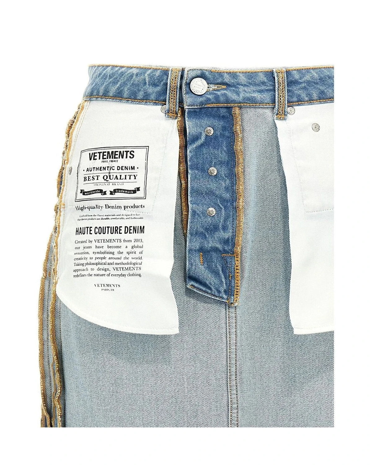 Vetements Skirt in blue — view 3