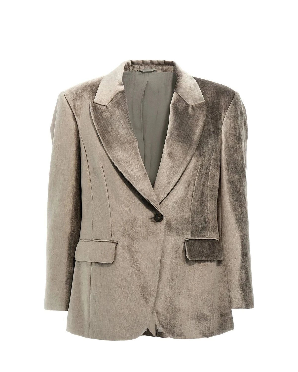 Brunello Cucinelli Blazer in gray, Cotton
