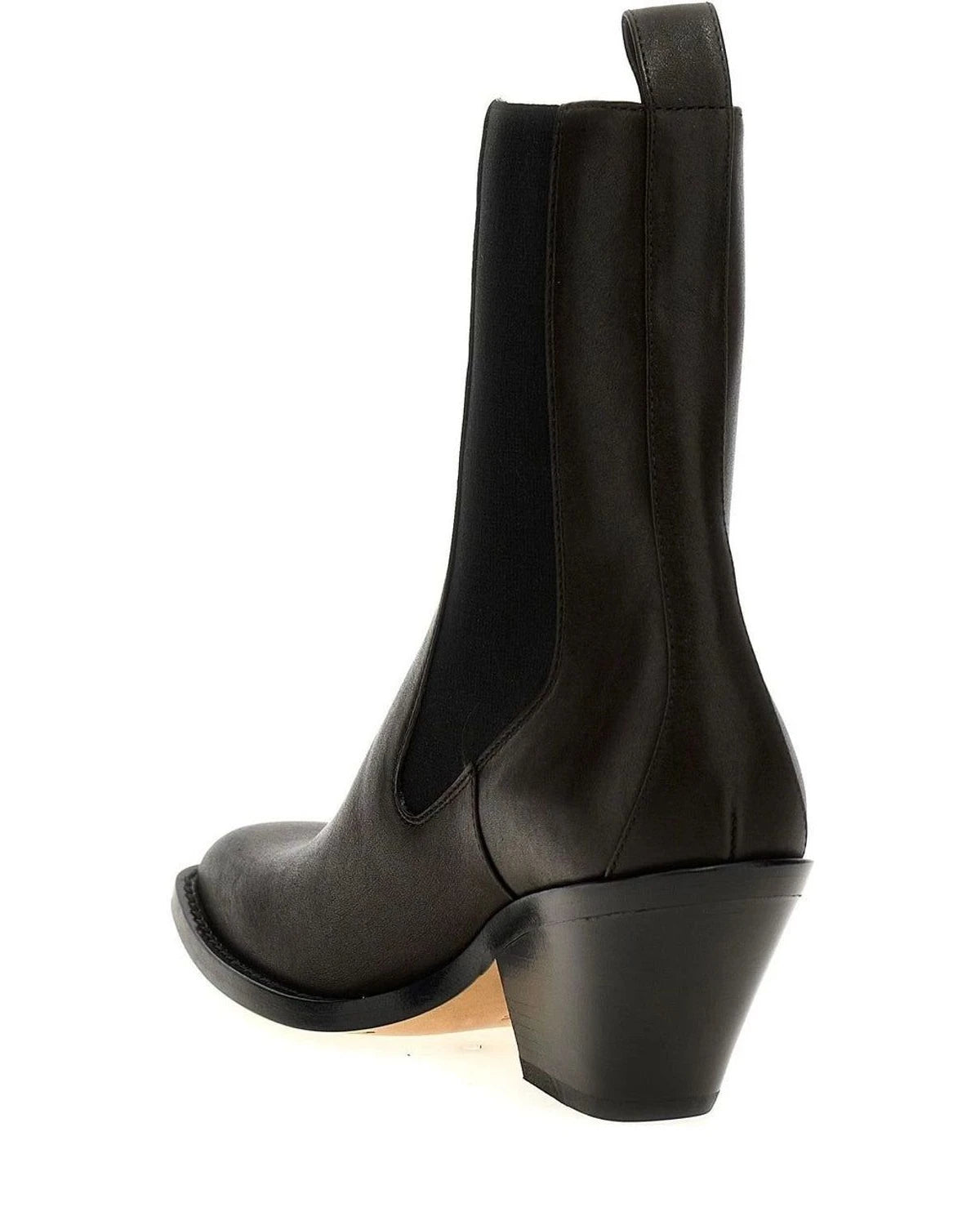 Khaite Boots in brown, Calfskin Leather — view 3