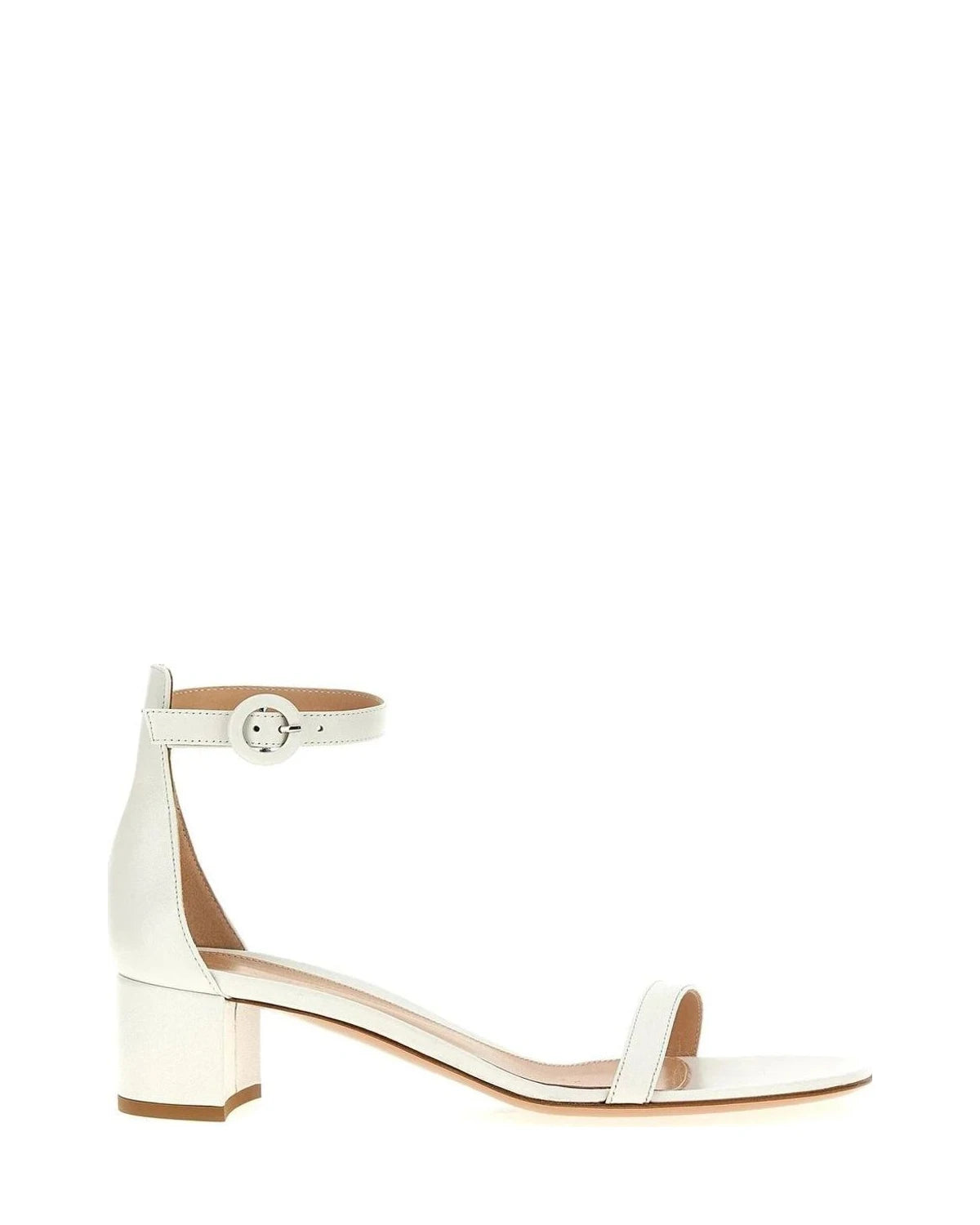 Gianvito Rossi Heels in white, Leather
