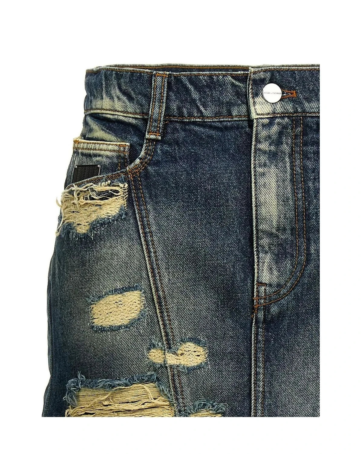 Marc Jacobs Skirt in blue, Cotton — view 2