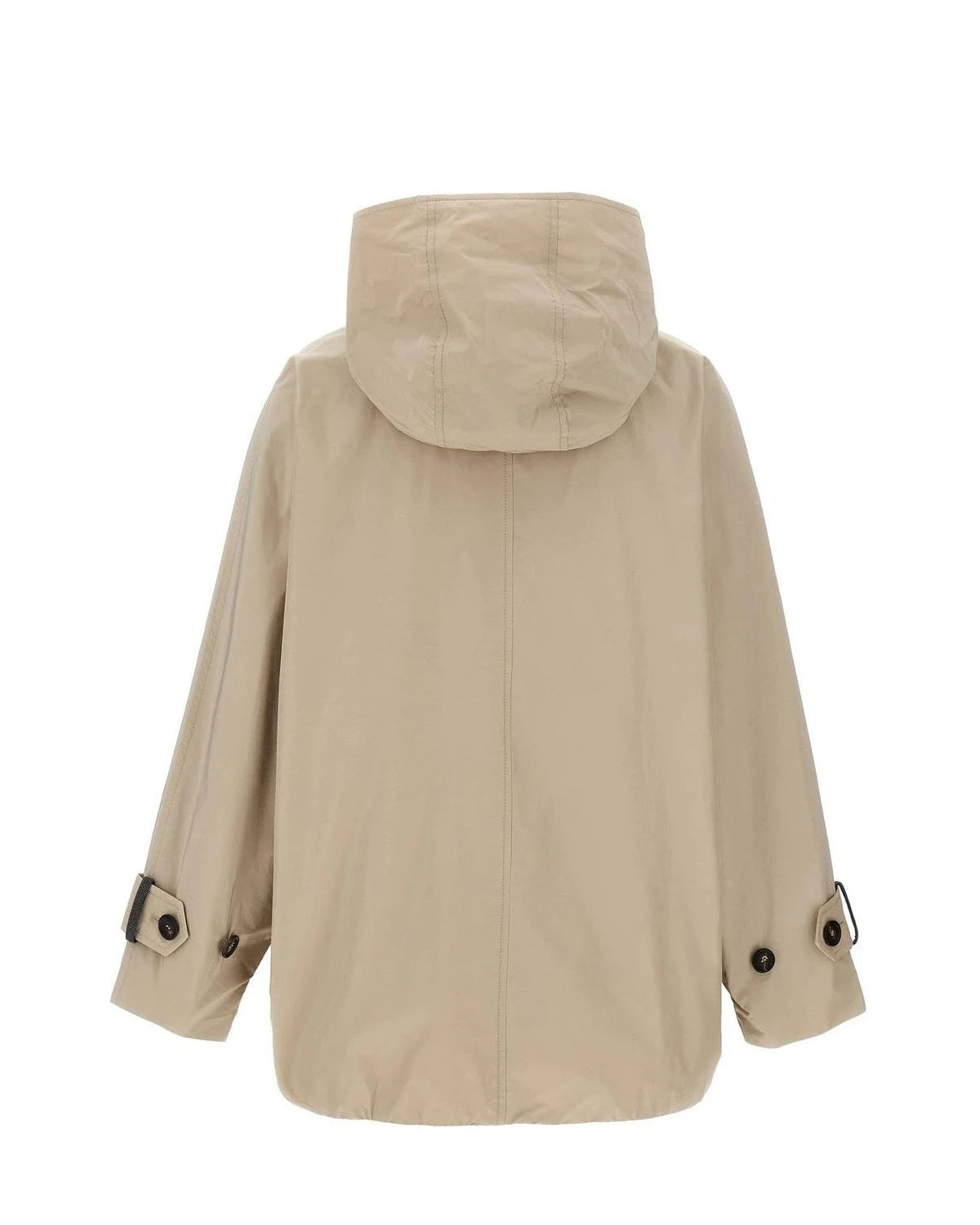 Brunello Cucinelli Trench Coat in beige, Polyester — view 2