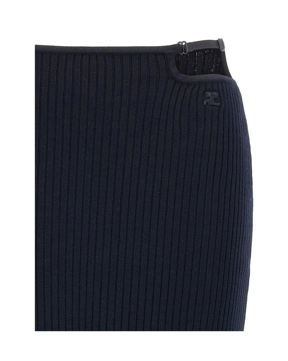 Courrèges Skirt in blue — view 3